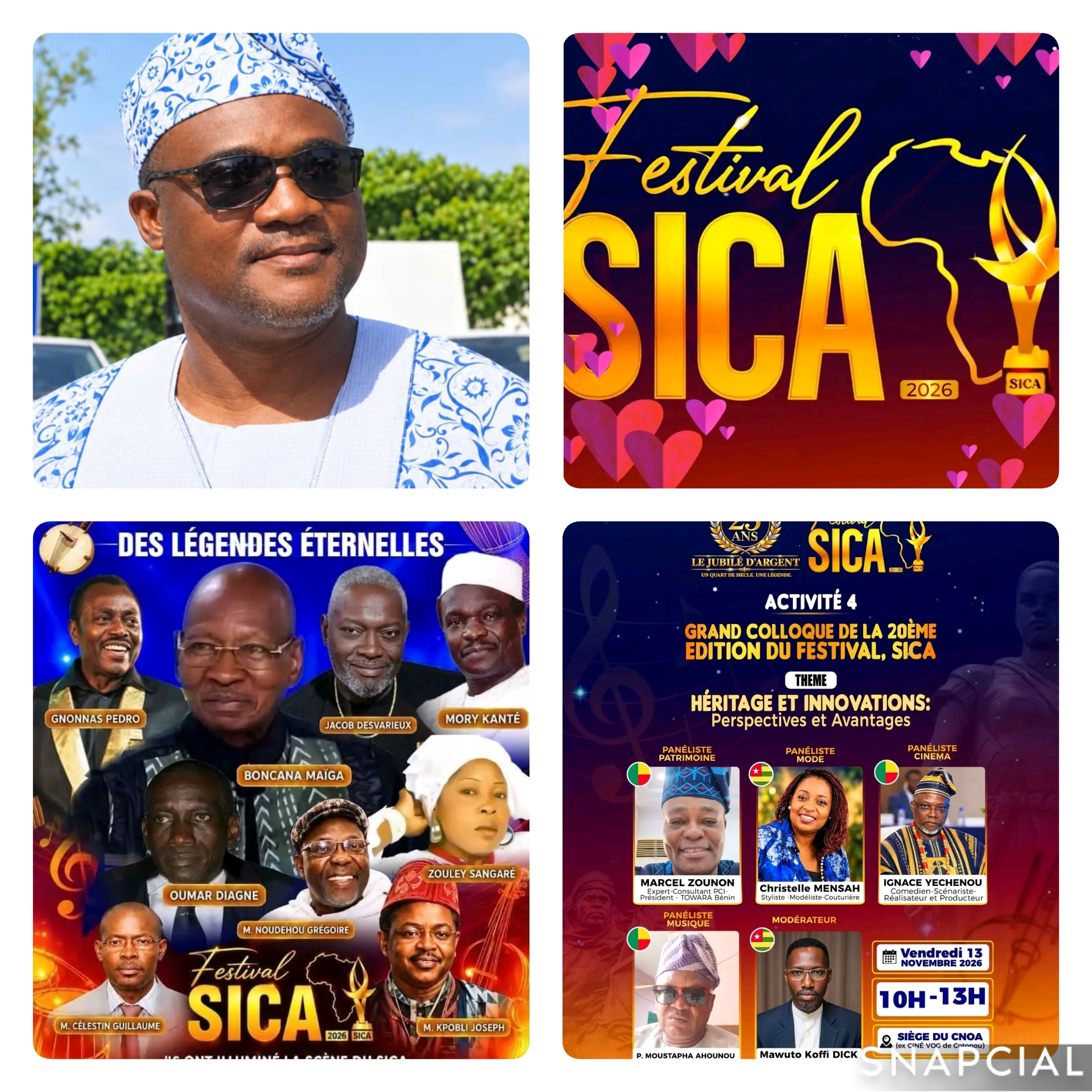 25 ans du Festival SICA : l'épopée légendaire d'un géant du Patrimoine Panafricain